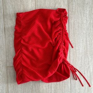 Lovers + Friends tie skirt size small